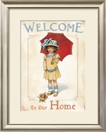 Welcome To Our Home by Bessie Pease Gutmann Pricing Limited Edition Print image