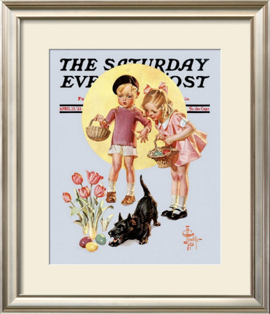 Easter Egg Hunt, C.1933 by Joseph Christian Leyendecker Pricing Limited Edition Print image