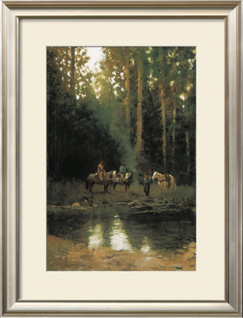 Breaking Camp by Richard D. Thomas Pricing Limited Edition Print image
