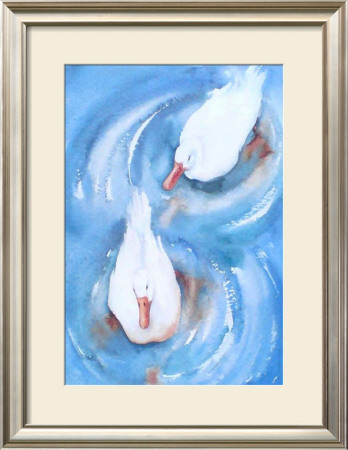 Ducks In A Pond by Paula W. Patterson Pricing Limited Edition Print image