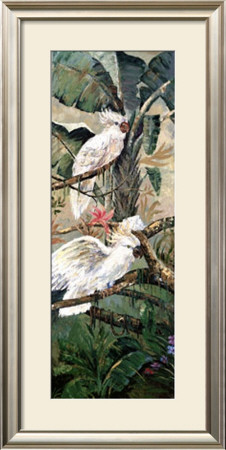 Parrots In Paradise I by Vincente Rocca Pricing Limited Edition Print image