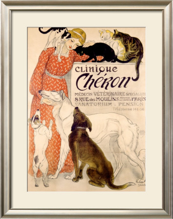 Clinique Cheron, C.1905 by Théophile Alexandre Steinlen Pricing Limited Edition Print image