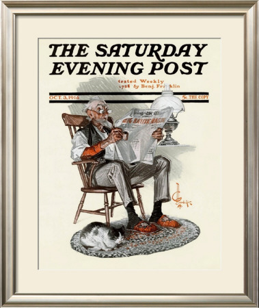 War Headlines, C.1914 by Joseph Christian Leyendecker Pricing Limited Edition Print image