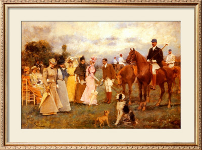Polo Match by Francisco Miralles Pricing Limited Edition Print image