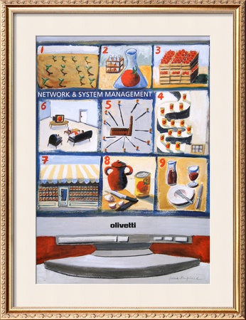 Olivetti Network And System by Bimfield Pricing Limited Edition Print image