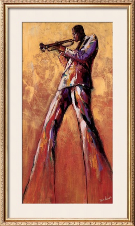 Trumpet Solo by Monica Stewart Pricing Limited Edition Print image
