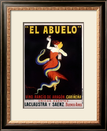 El Abuelo, Vino Rancio De Aragon by Leonetto Cappiello Pricing Limited Edition Print image