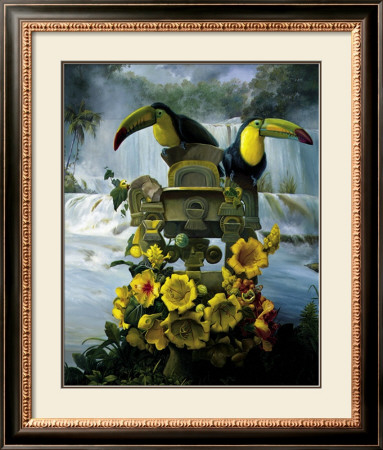 Cascadas De Aguazul by Gabriela Ezcurra Pricing Limited Edition Print image