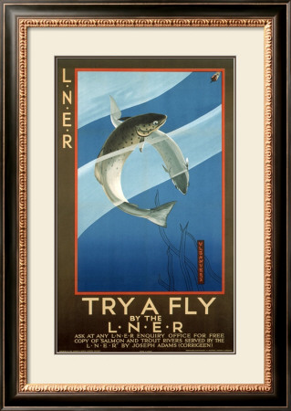 Try A Fly By The Lner, Lner Poster, Circa 1925 by Verney L Danvers Pricing Limited Edition Print image
