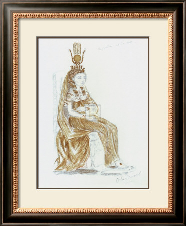 Designs For Cleopatra Xxvi by Oliver Messel Pricing Limited Edition Print image