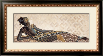 Femme Africaine V by Jacques Leconte Pricing Limited Edition Print image