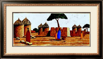 Village Dogon by Moga Pricing Limited Edition Print image