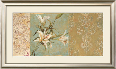 Garden Of Damask Lilies by Matina Theodosiou Pricing Limited Edition Print image