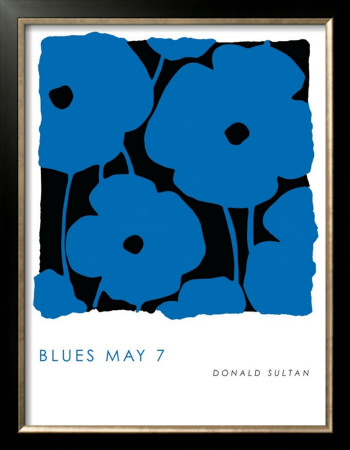 Blues, May 7 2009 by Donald Sultan Pricing Limited Edition Print image