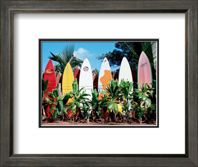 Old Surfboards Never Die by Bernard Fickert Pricing Limited Edition Print image