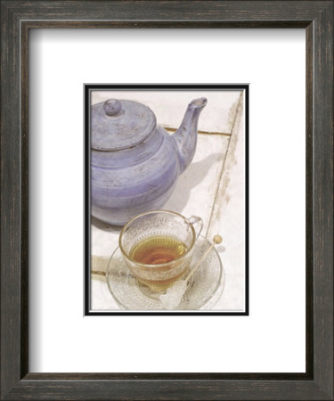 Blue Teapot by Leila Cahillane Pricing Limited Edition Print image