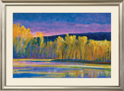 Yellow Trees, Yellow Lake by Ken Elliott Pricing Limited Edition Print image