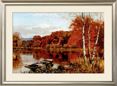 Autumn's Fire by Edward Wilkins Waite Pricing Limited Edition Print image