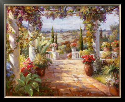 View From Terrace by Giovanna Pricing Limited Edition Print image