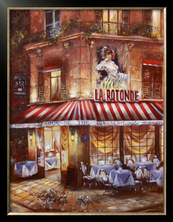 Evening At The Cafe by Mark St. John Pricing Limited Edition Print image