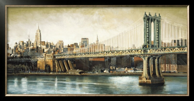 Manhattan Bridge View by Matthew Daniels Pricing Limited Edition Print image