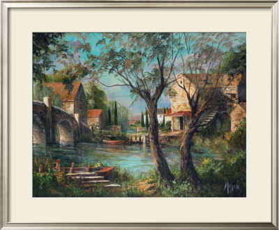 Mill Bridge by Michael R. Miller Pricing Limited Edition Print image
