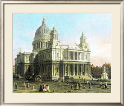 St. Paul's Cathedral by Canaletto Pricing Limited Edition Print image