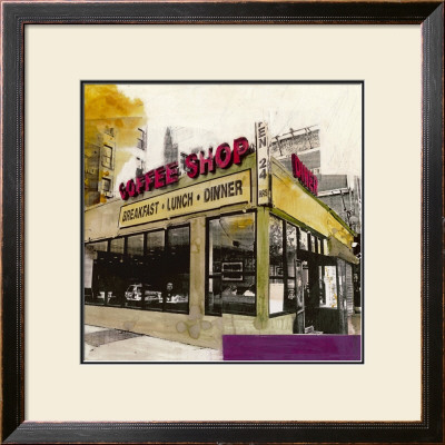 Coffee Shop by Ayline Olukman Pricing Limited Edition Print image