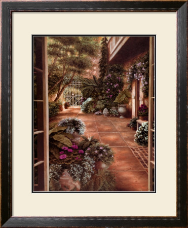 Wood Whitesell's Patio And Studio by Betsy Brown Pricing Limited Edition Print image