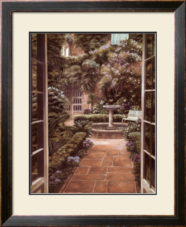 Patio Of The Little Theater by Betsy Brown Pricing Limited Edition Print image