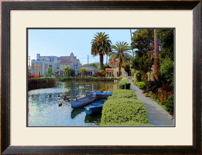 Little Boats On Canal by Jack Heinz Pricing Limited Edition Print image