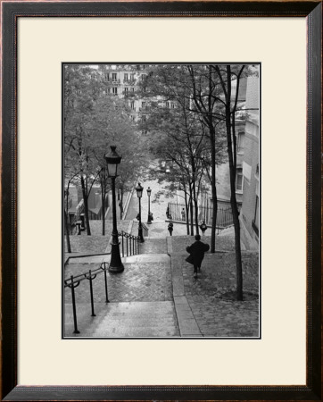 Escaliers A Montmartre, Paris by Henri Silberman Pricing Limited Edition Print image