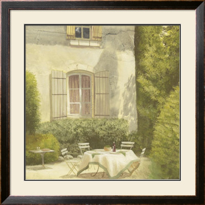Patio With Table by Miguel Valle Pricing Limited Edition Print image