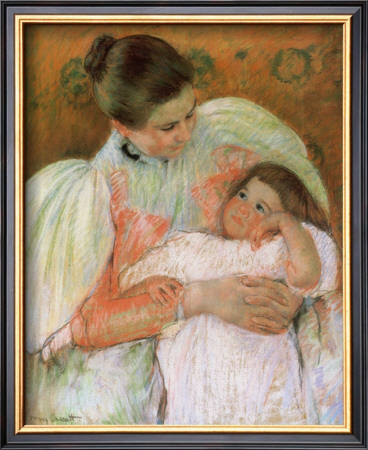 Nurse And Child by Mary Cassatt Pricing Limited Edition Print image