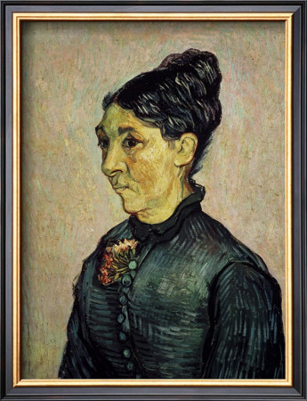 Portrait Of Trabuc's Wife by Vincent Van Gogh Pricing Limited Edition Print image