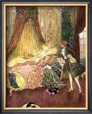 The Prince Beheld A Vision by Edmund Dulac Pricing Limited Edition Print image
