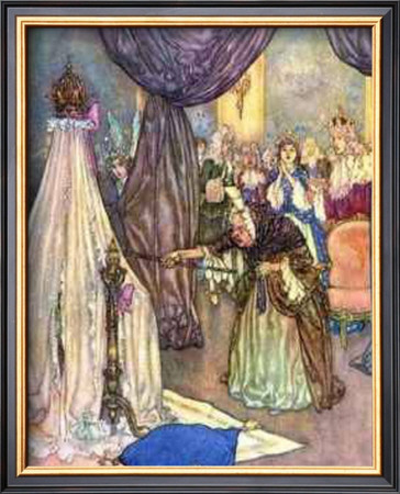 The Old Witch Trembled With Spite by Edmund Dulac Pricing Limited Edition Print image