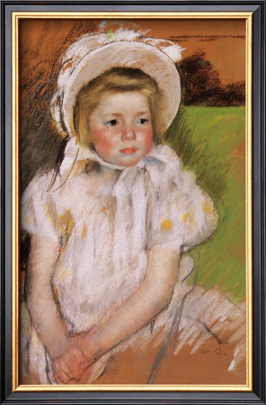 Simone In A White Bonnet by Mary Cassatt Pricing Limited Edition Print image