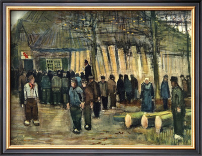 The Timber Auction by Vincent Van Gogh Pricing Limited Edition Print image