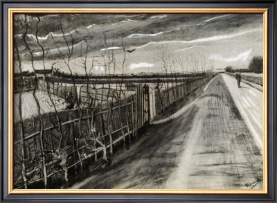 A Road Near Loosduinen by Vincent Van Gogh Pricing Limited Edition Print image