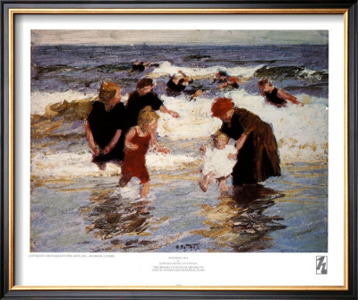 Bathers by Edward Henry Potthast Pricing Limited Edition Print image