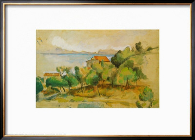 Landscape On The Mediterranean by Paul Cézanne Pricing Limited Edition Print image