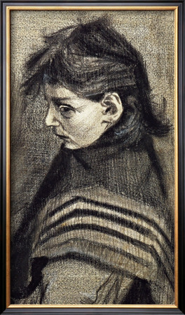 Sien's Sister With Shawl by Vincent Van Gogh Pricing Limited Edition Print image