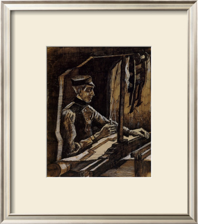 Weaver Facing Right by Vincent Van Gogh Pricing Limited Edition Print image