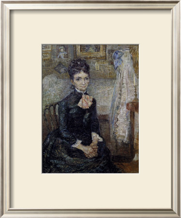 Woman Sitting By A Cradle by Vincent Van Gogh Pricing Limited Edition Print image