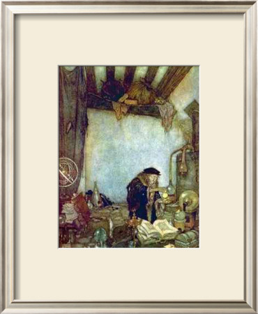 The Alchemist And His Gold by Edmund Dulac Pricing Limited Edition Print image
