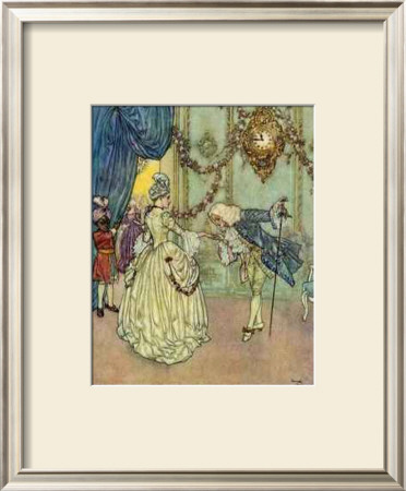 Cinderella Meets The Prince by Edmund Dulac Pricing Limited Edition Print image