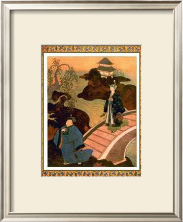 Badoura And The Astrologer by Edmund Dulac Pricing Limited Edition Print image