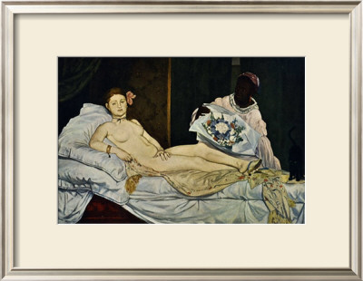 Olympia, C.1832-1883 by Edouard Manet Pricing Limited Edition Print image