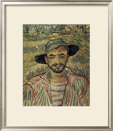 Portrait Of A Famer by Vincent Van Gogh Pricing Limited Edition Print image